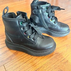 Little girls Alexander McQueen ankle boots